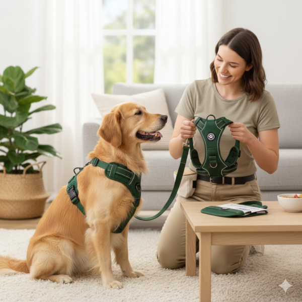 Adjustable Padded No-Pull Harness