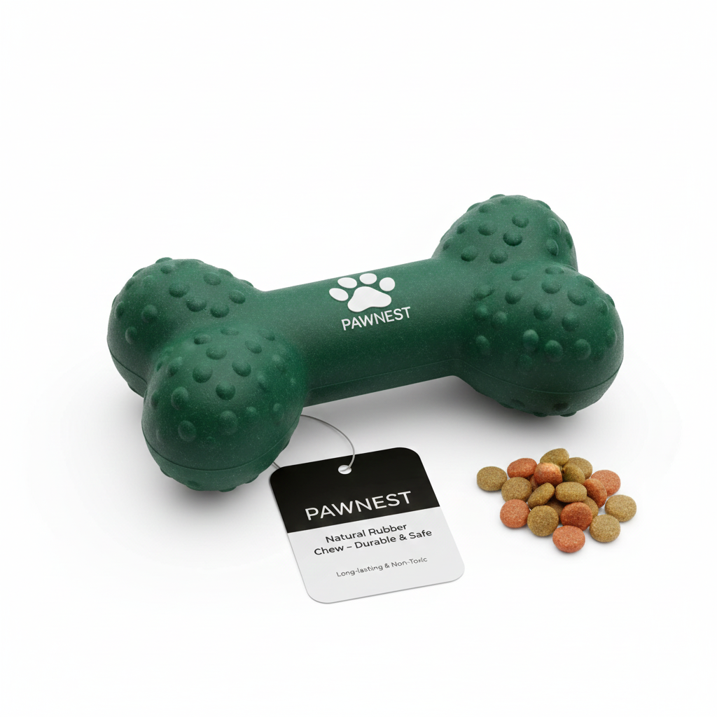 Natural Rubber Chew Toy – Durable & Safe